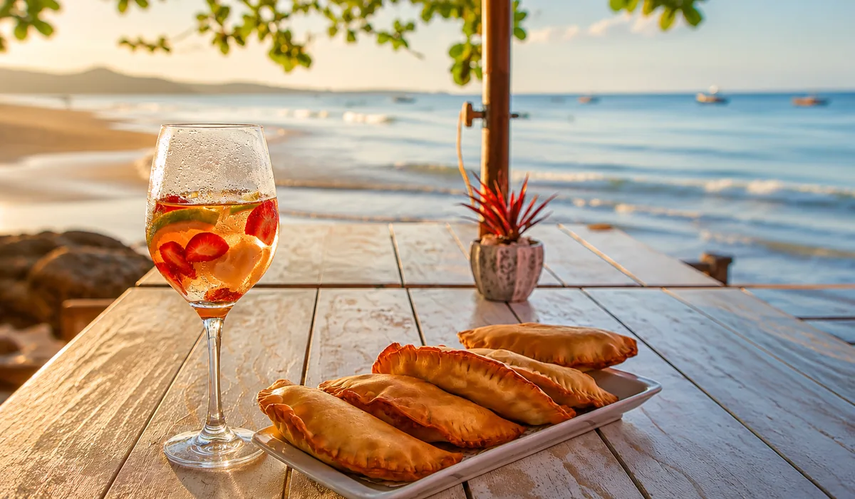 Experiência gastronômica do Anexo Praia no Porto da Barra em Búzios