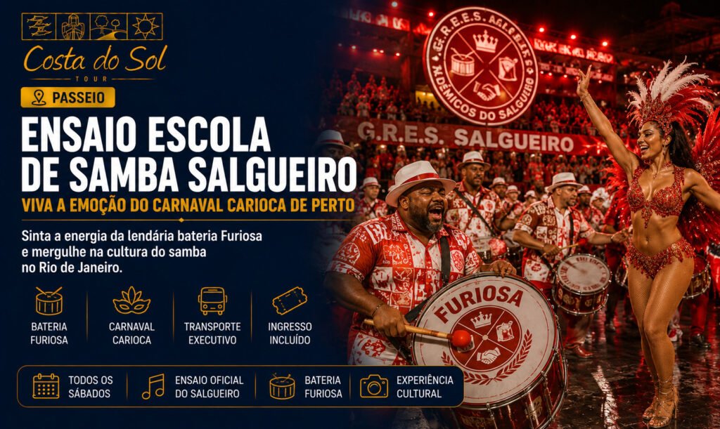 Ensaio da Escola de Samba Salgueiro – Viva a Emoção do Carnaval Carioca