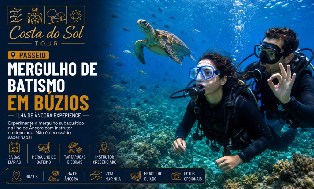 Mergulho de Batismo em Búzios – A Melhor Experiência na Ilha de Âncora