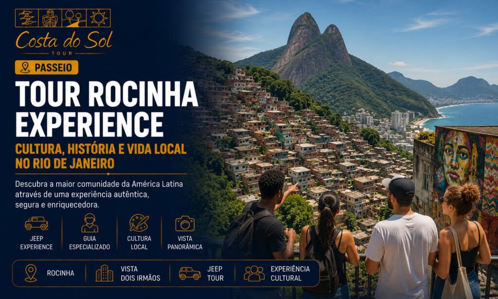 Tour Rocinha Experience – Cultura, História e Vida Local no Rio de Janeiro