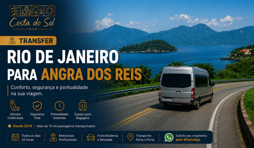 Transfer Rio de Janeiro para Angra dos Reis